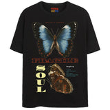 FRAGILE SOUL T-Shirts DTG Small BLACK 