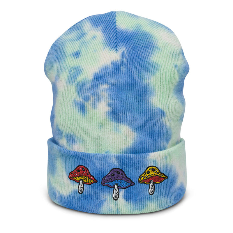 MUSHROOM TIE-DYE itserviceconsult Clothing - STAY WEIRD Sky 