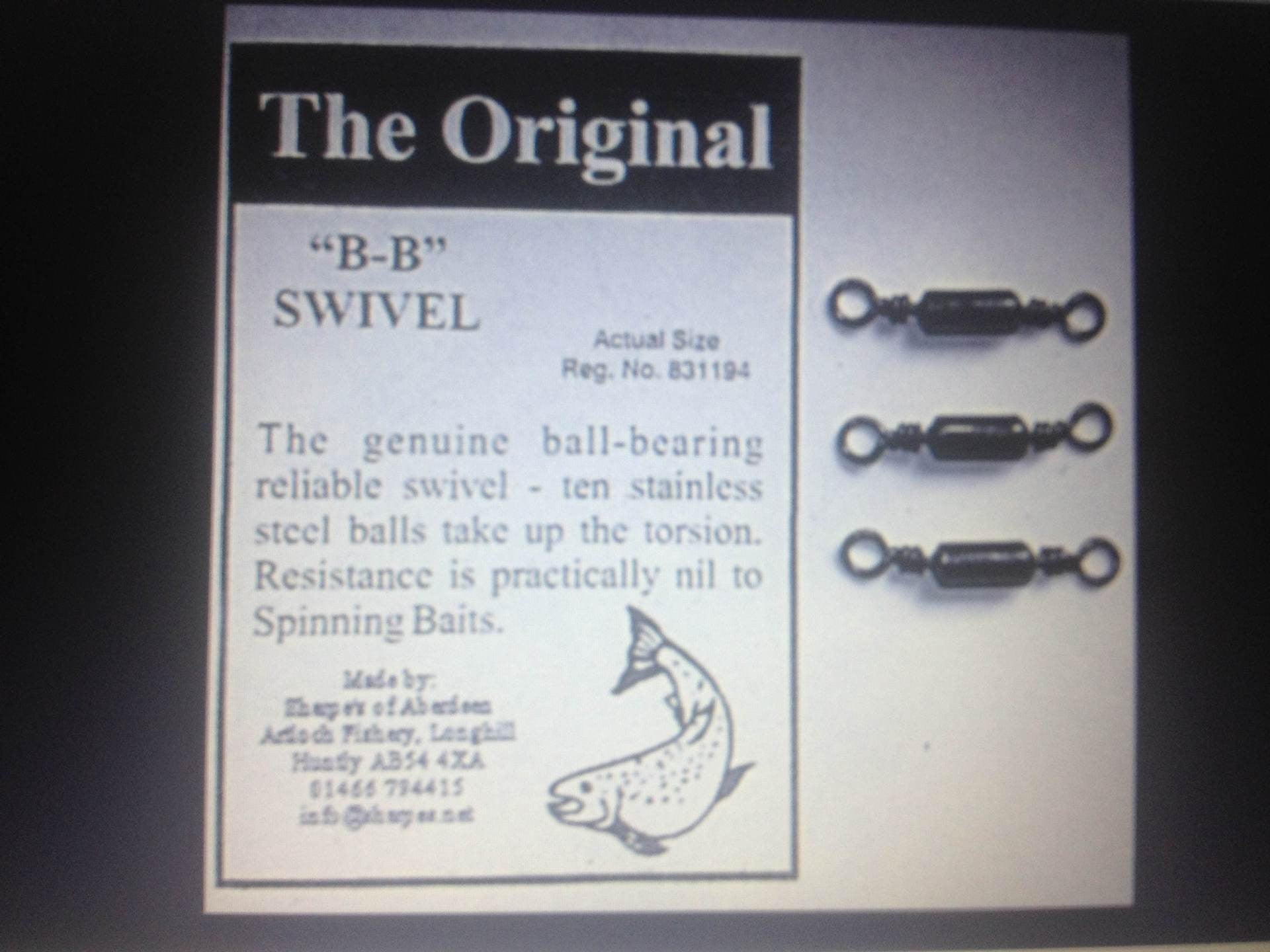 AFW Solid Brass Ball Bearing Swivel with Double Welded Rings