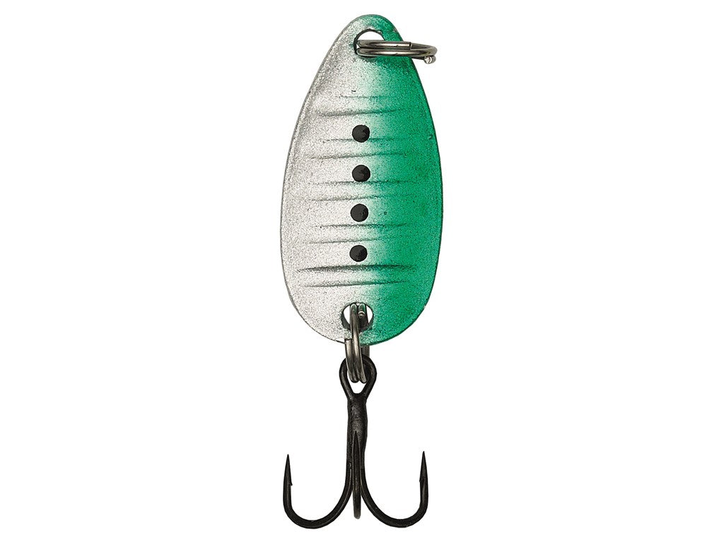 Trout Spoon Kinetic Micro Boss Fluo Green & Pink Mate