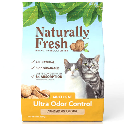 Naturally Fresh Ultra Odor Control Walnut Cat Litter