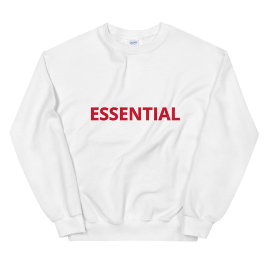 Unisex Classic Sweatshirt, Double-Blend Preshrunk 50% Cotton and 50%Polyester, Sizes S to 5XL