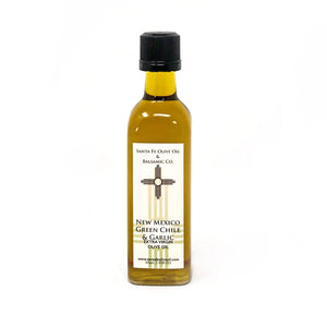 SANTA FE OLIVE OIL NEW MEXICO GREEN CHILE & GARLIC OLIVE OIL - New Nuevo 