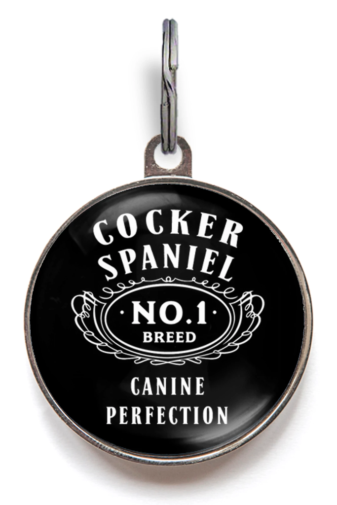 Cocker Spaniel Breed Dog ID Tag
