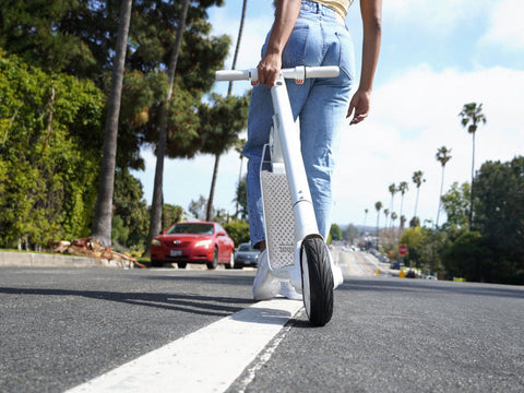 Electric scooter showcasing modern transportation solutions