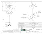 LSI GS026 wind speed sensor for cranes