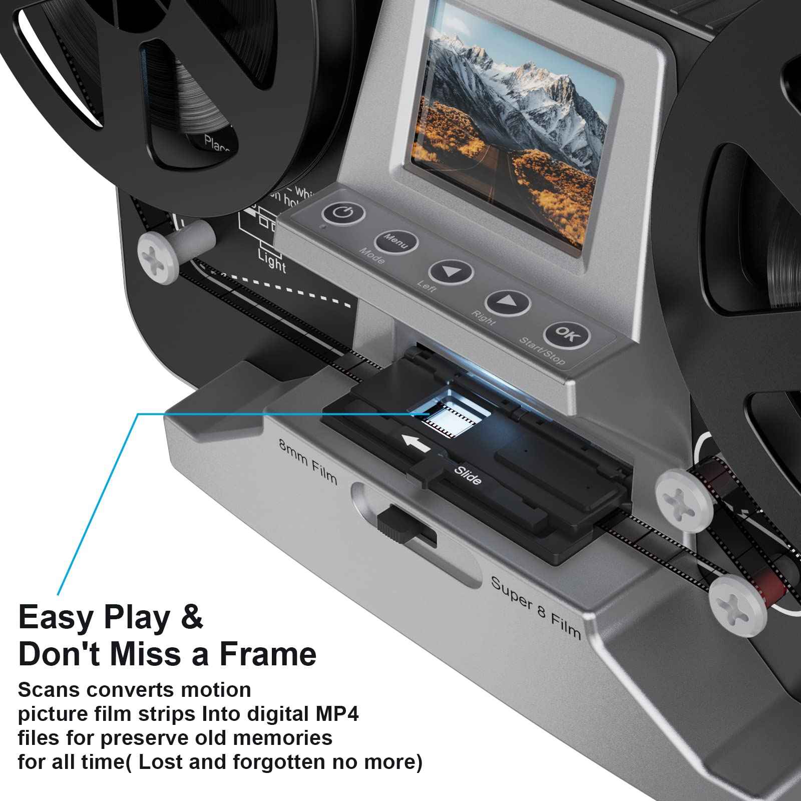 Eyesen 8mm & 8 Digital MovieMaker 3” 5” reels