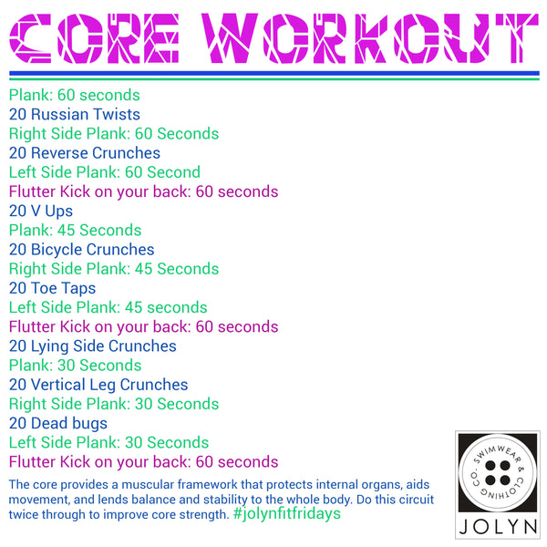 Core workout program