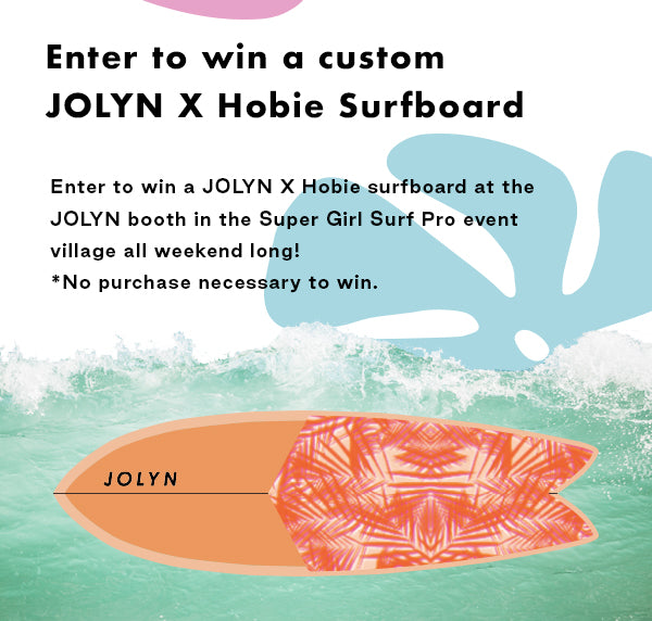 Enter to win a custom Hobie surfboard!