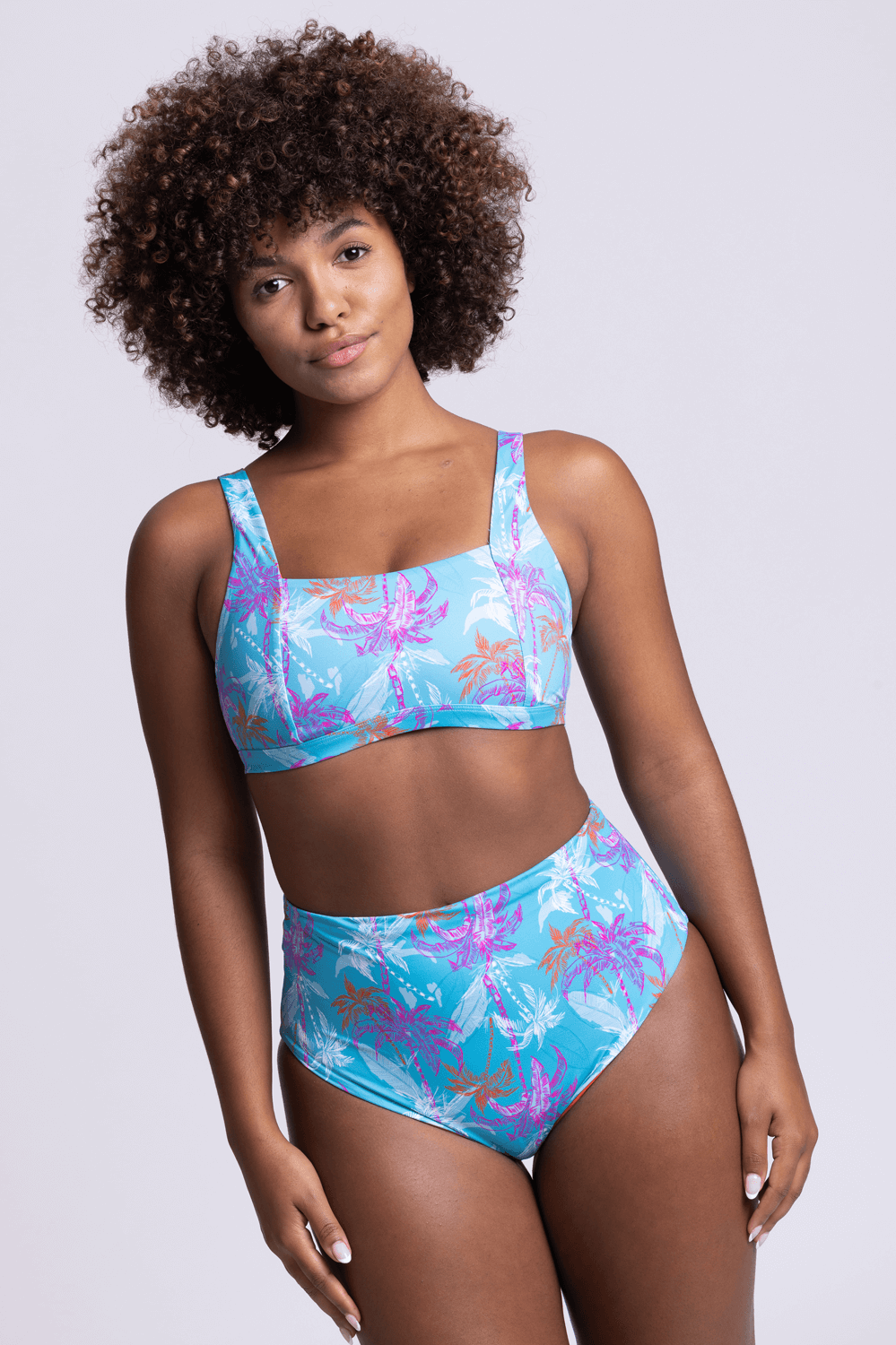 Venus High Waisted Bikini Bottom, Full Coverage Bikini Bottoms