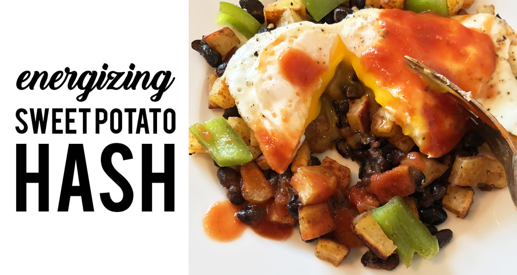 energizing sweet potato hash