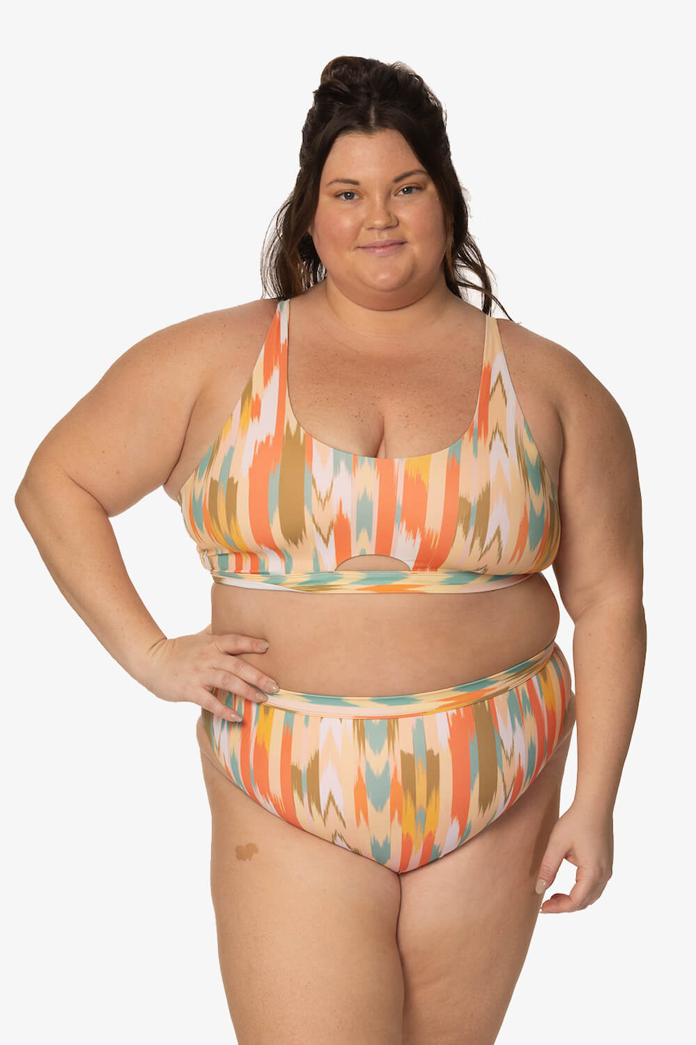 Wear Your Own Bra Swimsuit   - Plus Size Bathing  Suits -Tropical Dreams – Swimsuits Just For Us