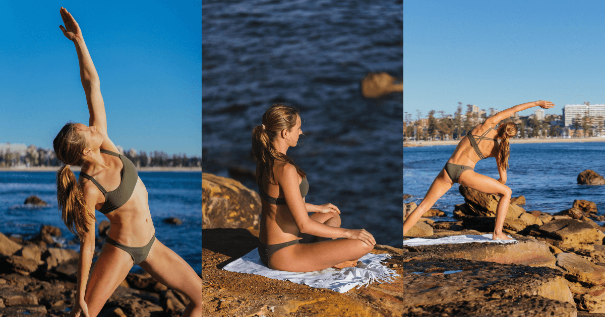 JOLYN Australia womens sports swimwear blog post - yoga for beginners