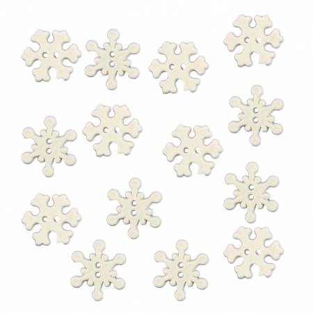 Wholesale GORGECRAFT 1 Box 8Pcs Crystal Snowflake Buttons