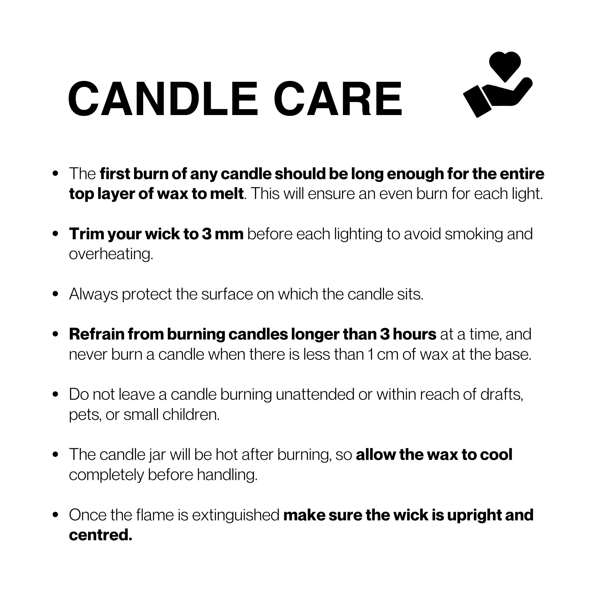 Candle Care