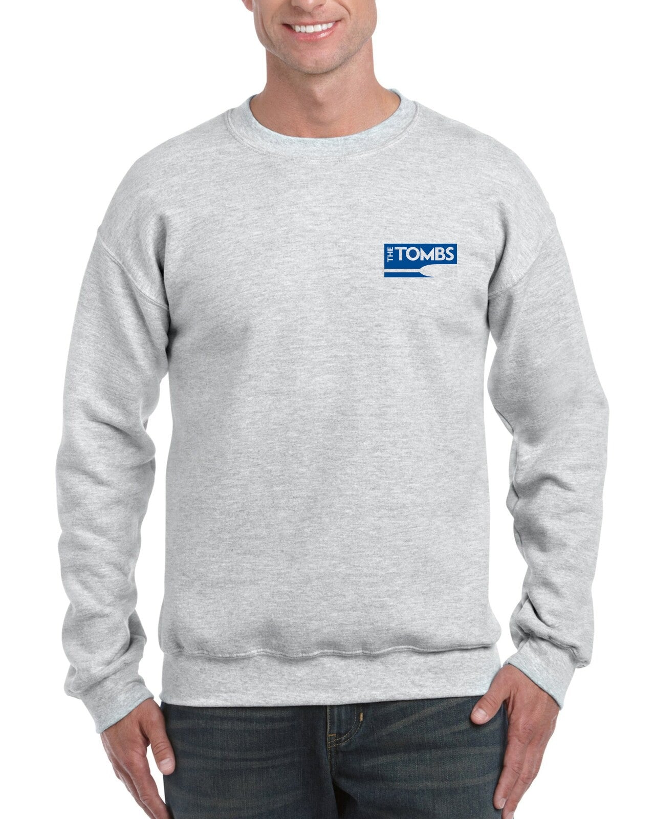 The Tombs Crewneck Sweatshirt, Grey