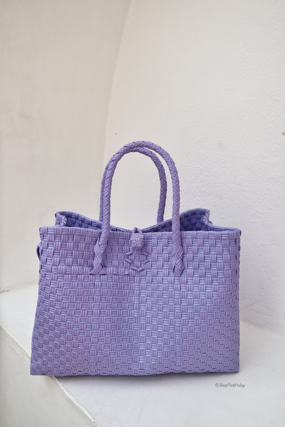 Recycled Woven Totes- Small – Pink House Boutique