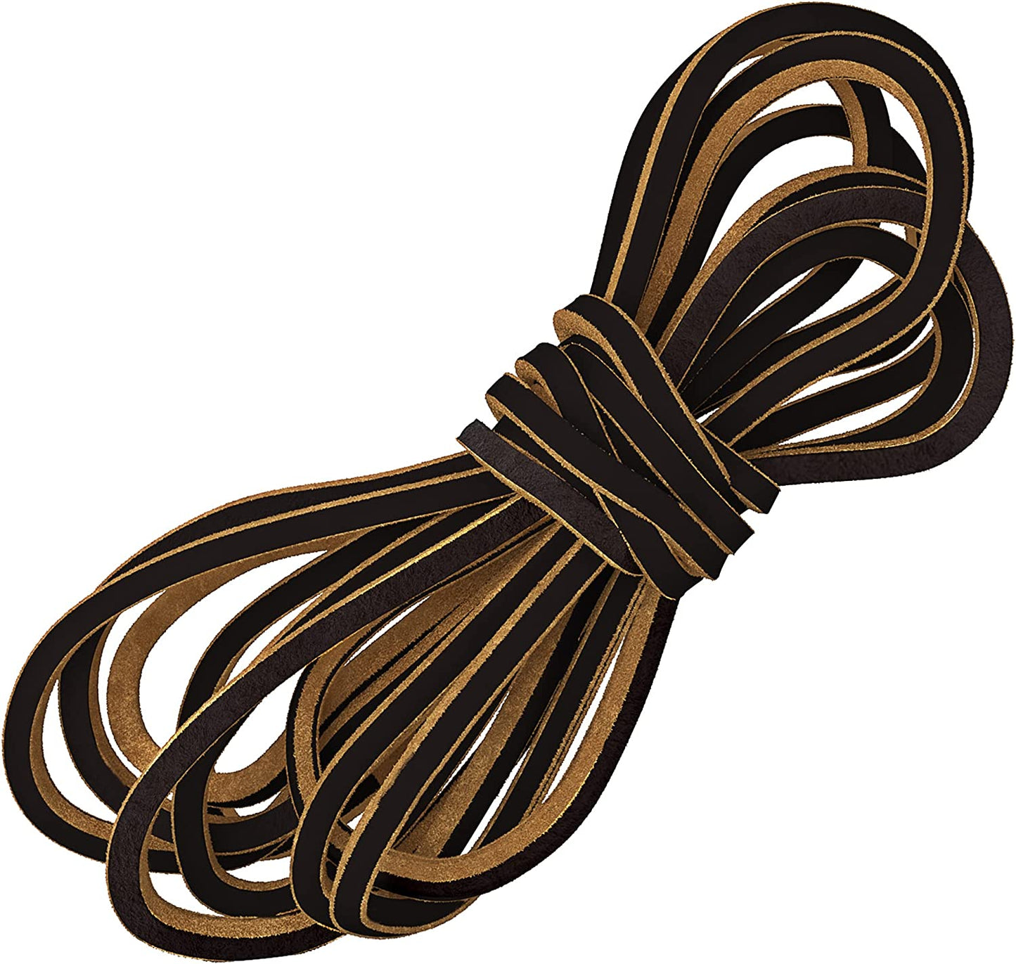 Rawling High Quality Leather Laces For Boots And Shoes, 27, Brown  (Chocolate Brown)