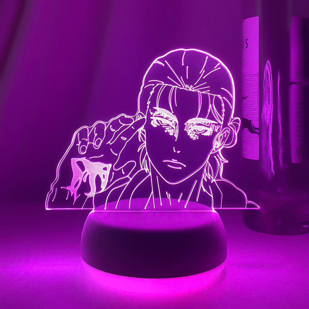 Buy VYNES Naruto Anime Character  Led Night Lamp Changing Light with  Remote Control 16 Color Modes Acrylic Multicolor Pack of 1 Online at  Low Prices in India  Amazonin