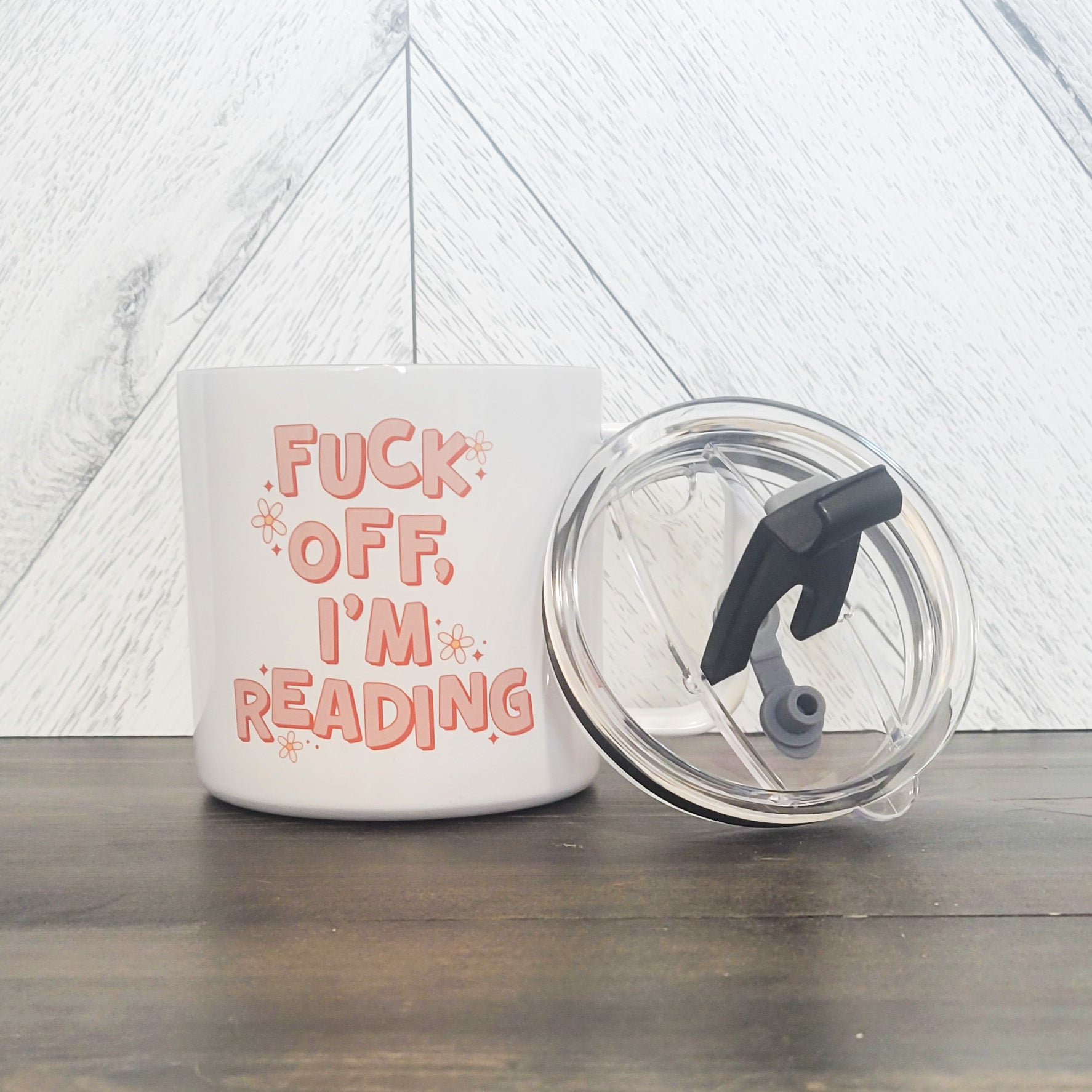 image for Fuck Off I'm Reading Stainless Steel 17oz Coffee Mug