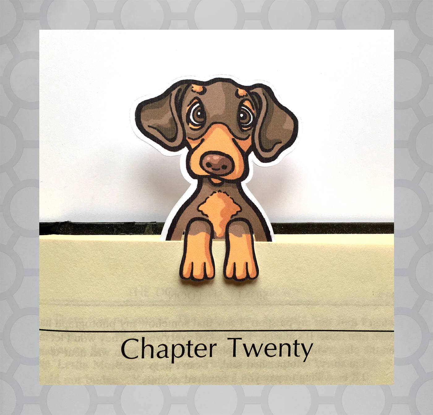 image for Dashund Dog Die Cut Bookmark