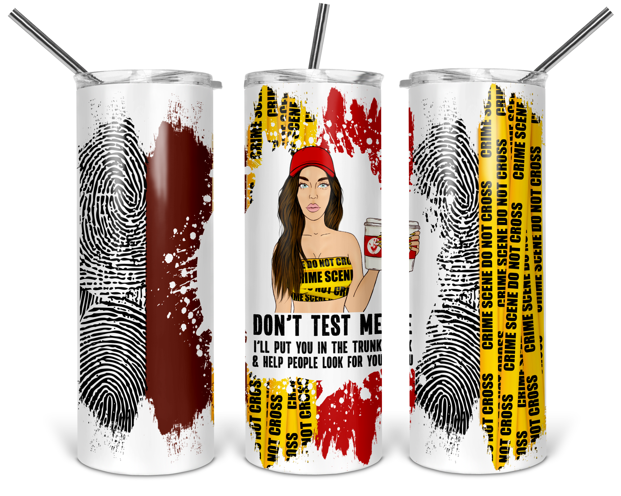 image for Put You In A Trunk Skinny Tumbler