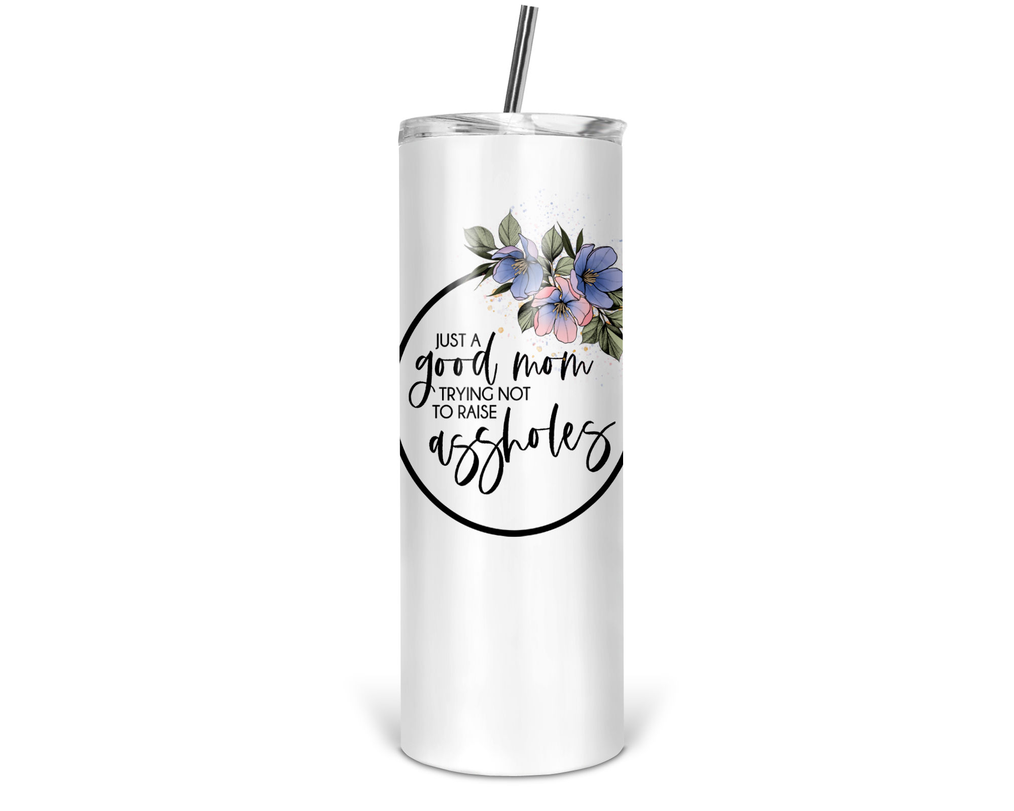 image for Raising Assholes Skinny Tumbler