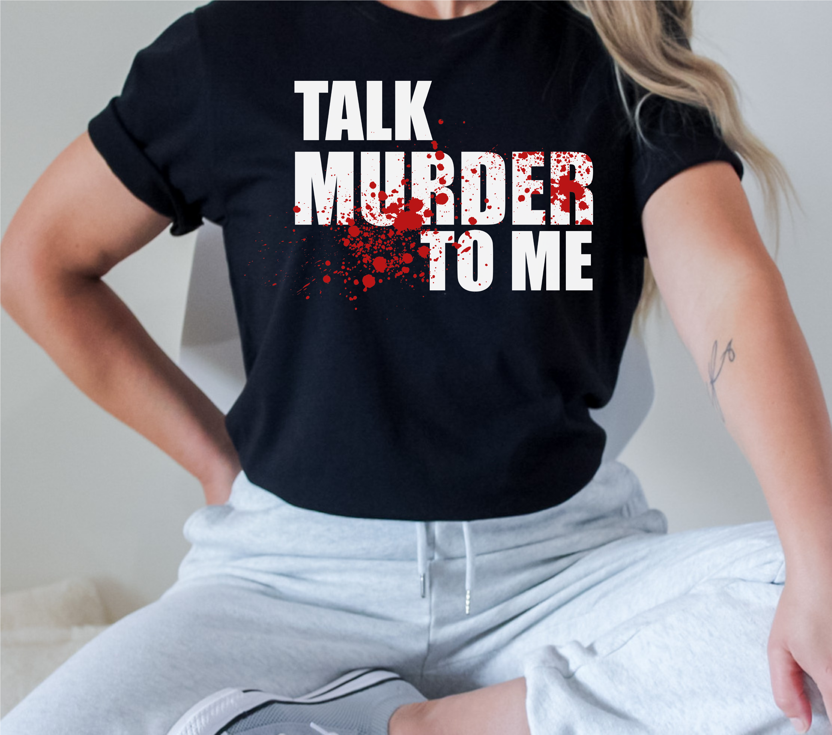 image for Talk Murder To me T-Shirt