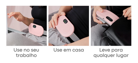 Almofada para Alívio de Dores e Cólicas Menstruais