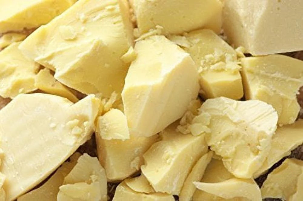 2 Lb Cocoa Butter, Pure, Raw, Unprocessed, Non-GMO. Incredible Quality.Use for Lotions or Body Butter. By SaaQin