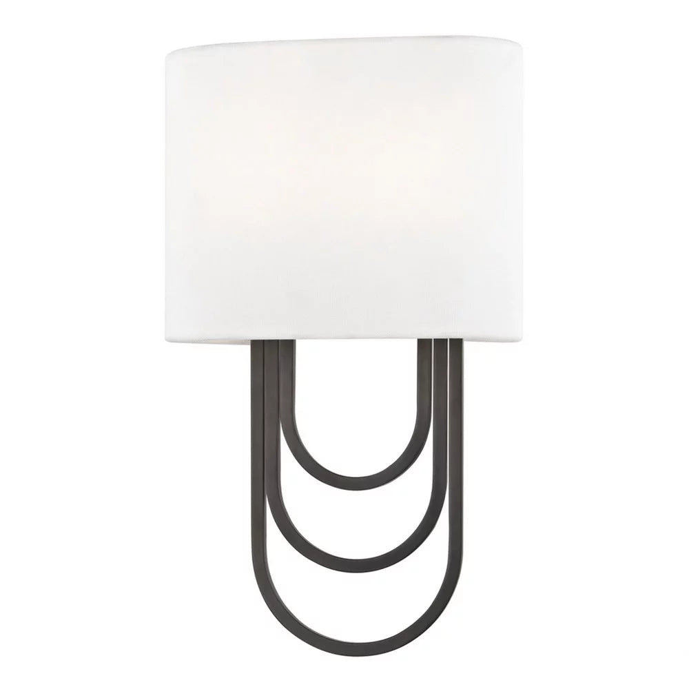 -Two Light Wall Sconce In Style-8 Inches Wide By 13.5 Inches High-Old Bronze Finish Mitzi H210102-Ob