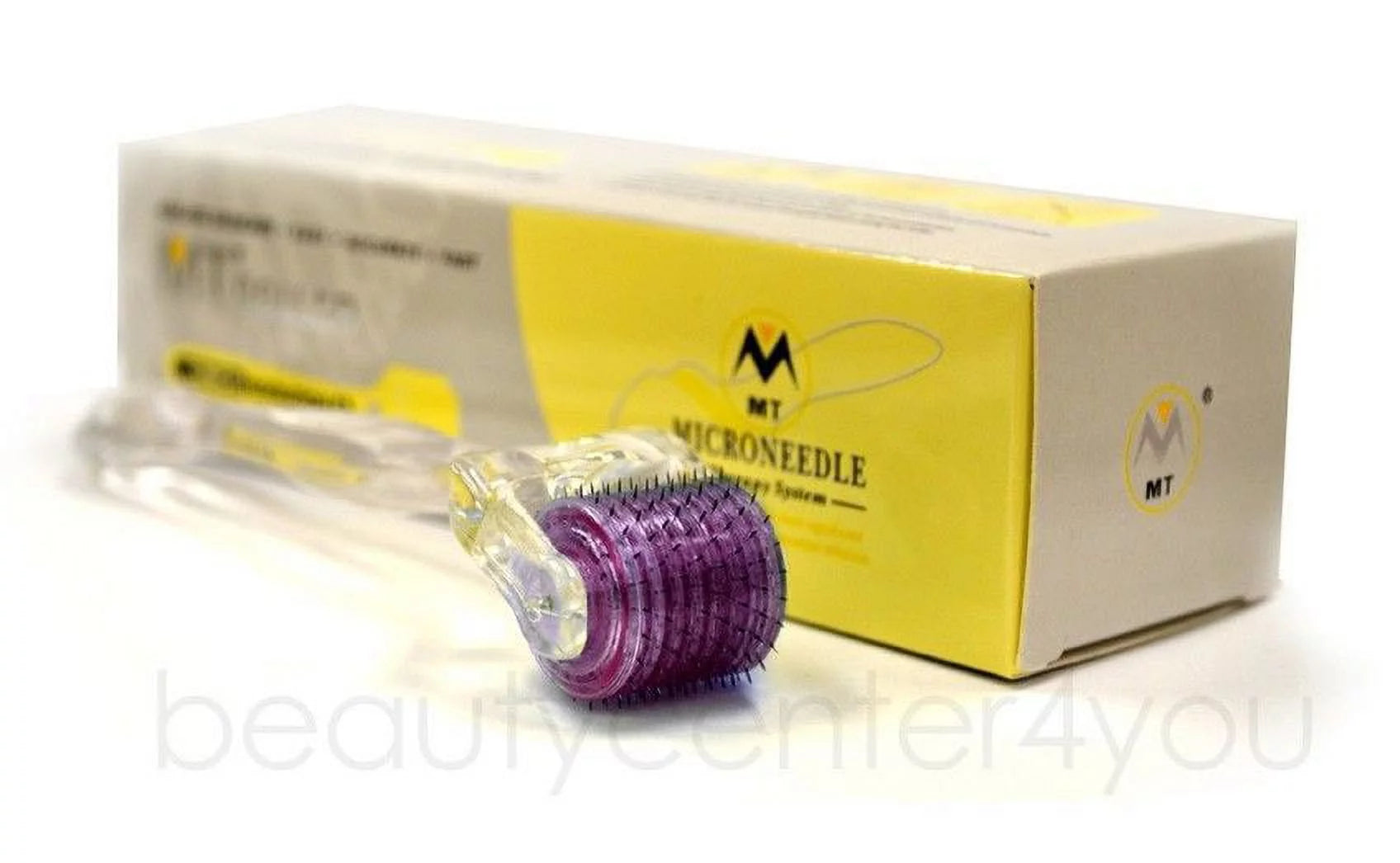 0.5 mm Derma Micro Face & Body Roller Skin Care Tool (192 Needles) For Wrinkles, Scars, Stretch Marks, Cellulite