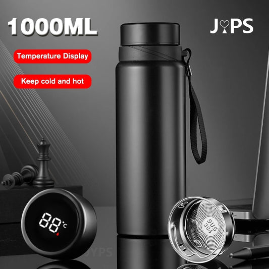 FEIJIAN Large Capacity Thermos, Travel Portable Thermos bottle , Thermal  mug, Water bottle, Stainless Steel ,1200/1500ML