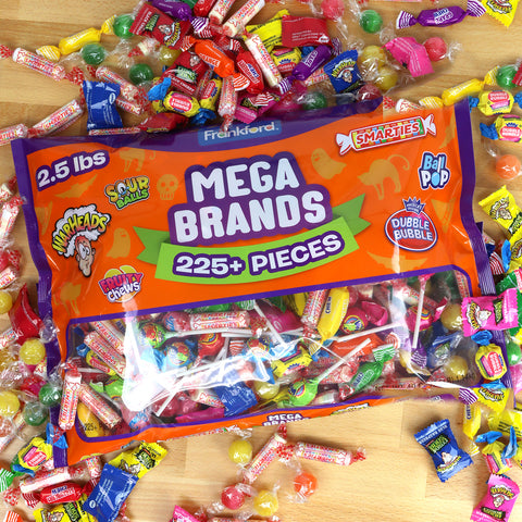 Mega Brands Mix Bag in Pile of Candies