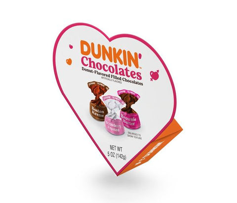 dunkin donuts heart box