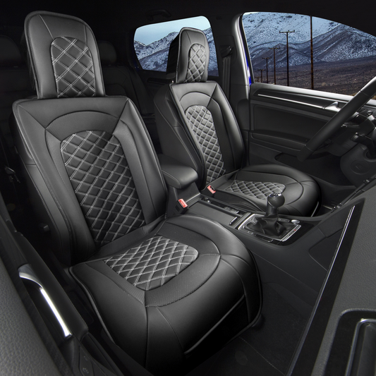 Black Diamond Luxury Series – Front Seat Cover Kit (2 Pack)