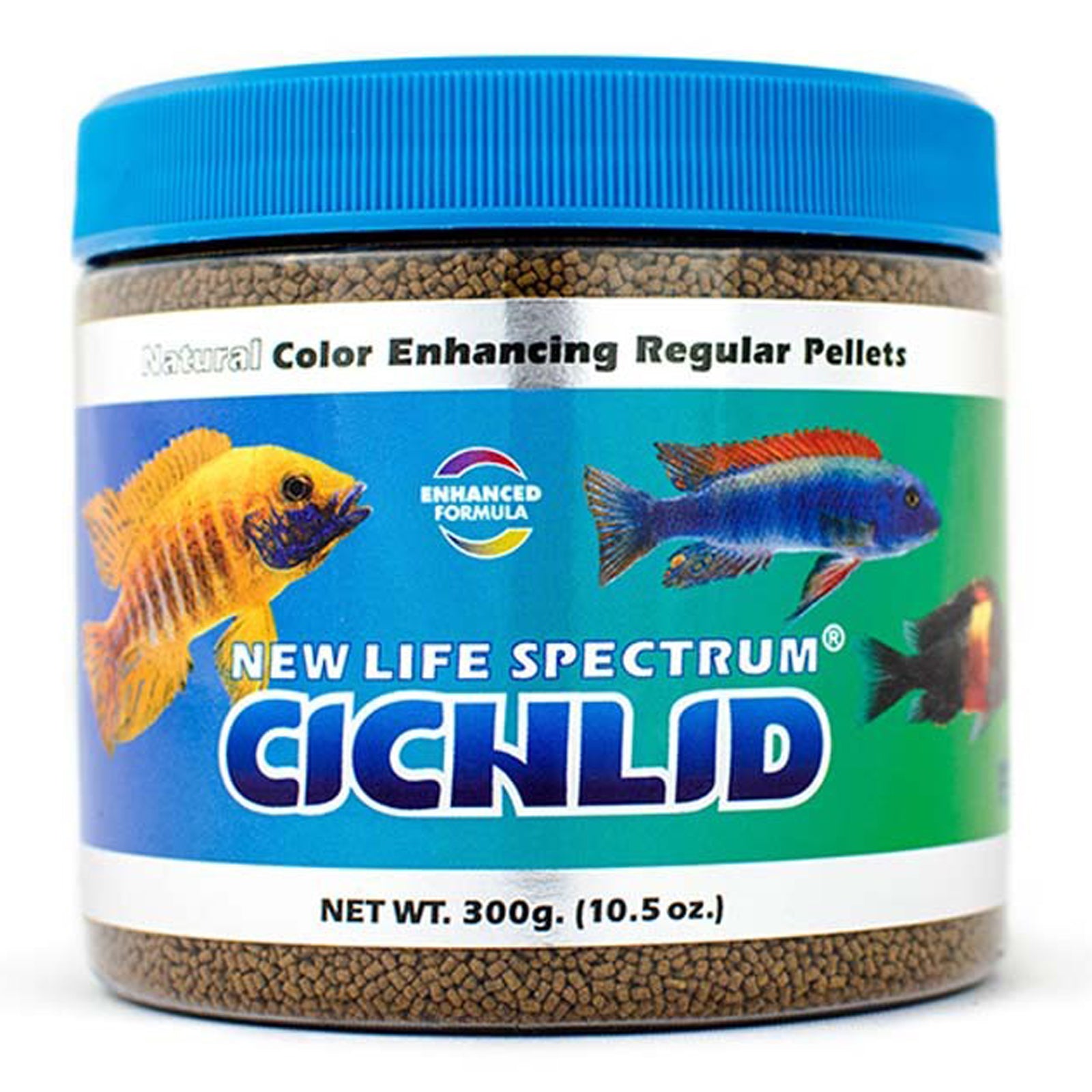 new life spectrum cichlid food regular pellets