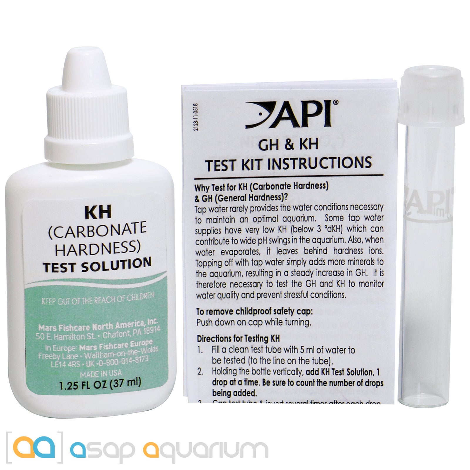 laten vallen Welkom moeilijk tevreden te krijgen API KH Test Kit | ASAP Aquarium