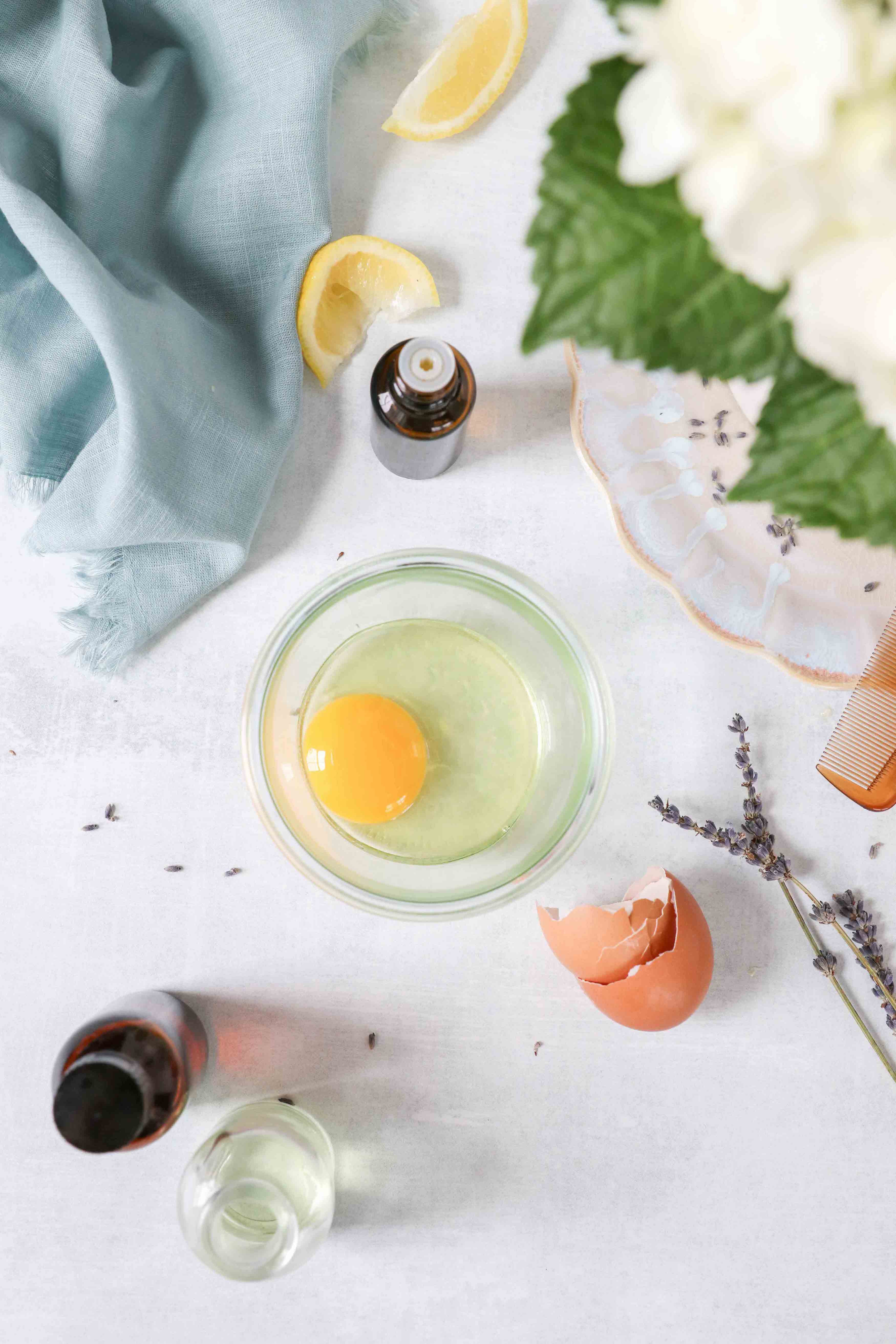 Egg yolk for hair Benefits and how to use it