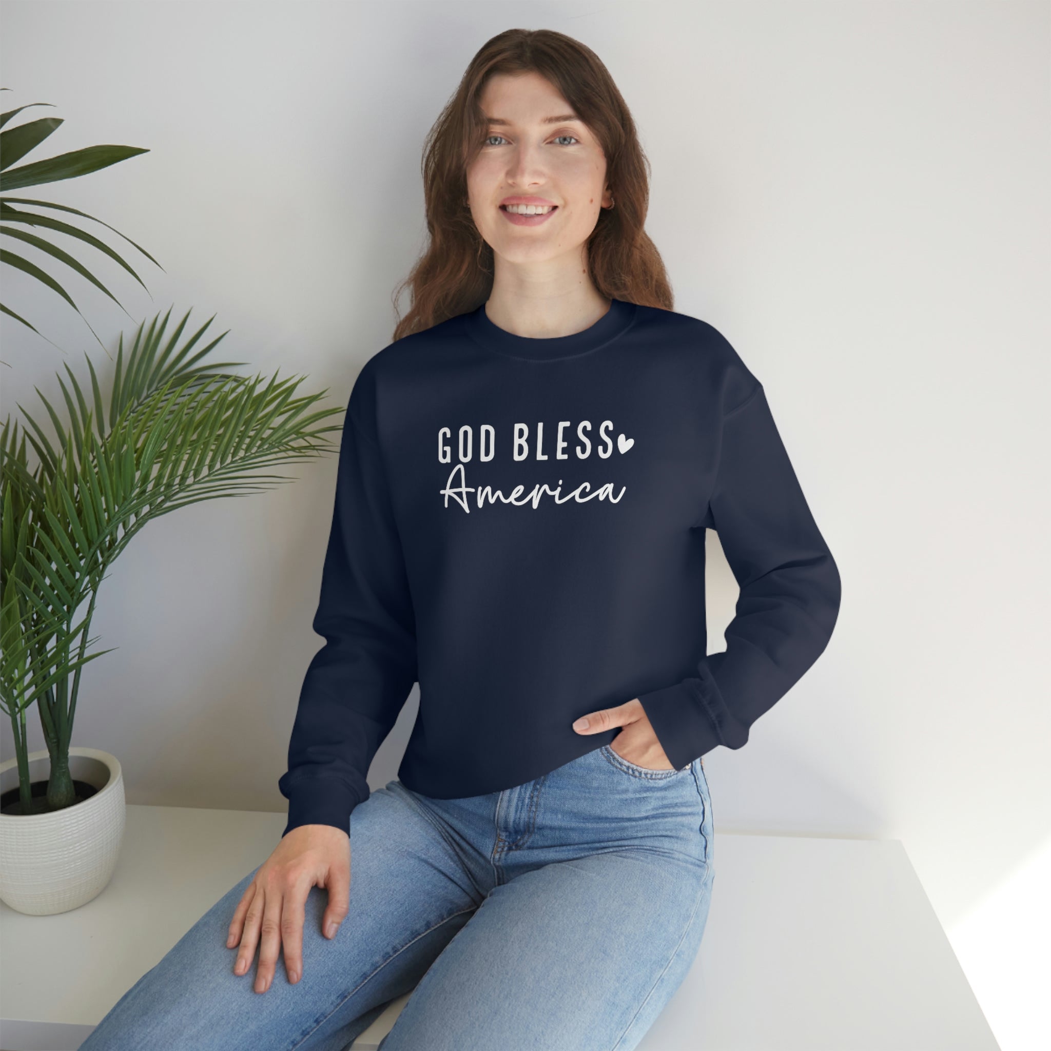 エグザンプ 【XL】GOD BLESS YOU CREWNECK ブラックフライデー までの