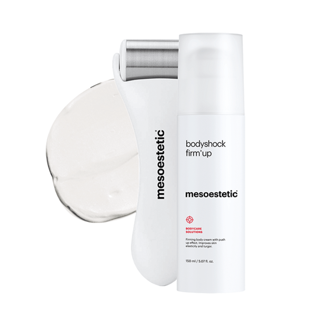 Billede af Mesoestetic Bodyshock Firm Up - Opstrammende creme til kroppen som giver en fastere og mere tonet hud - 250 ml. - Effektiv behandling af appelsinhud