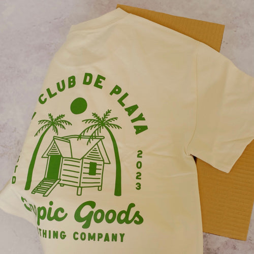 Beach Club T-Shirt - Off White