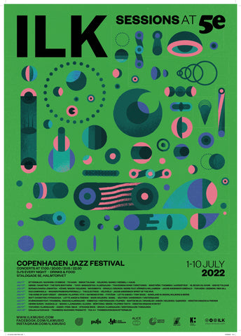 ILK music at Copenhagen Jazz Festival 2022 poster 