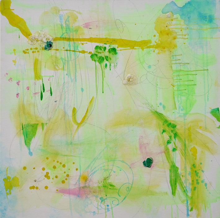 Heather Rachel Colourful Original Abstract Expressive Fine Art ...