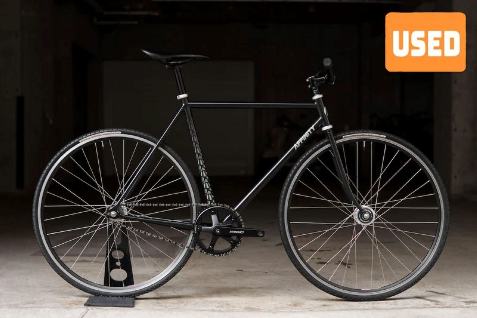 【USED】AFFINITY CYCLES METROPOLITAN (Film Grain Black / S)