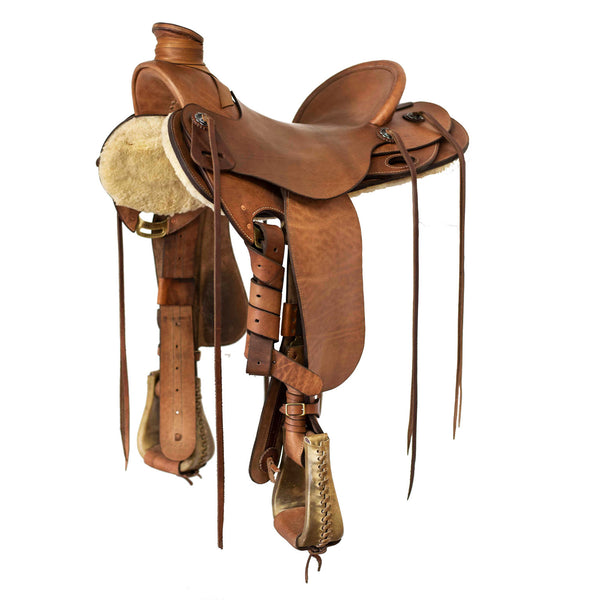 16” Wade Saddle With Horn