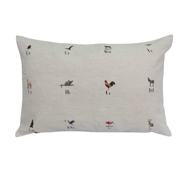 Animal Alphabet – Rectangle Pillow