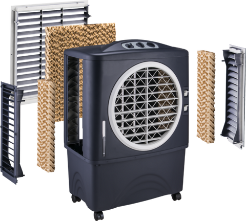 Evaporative air cooler parts