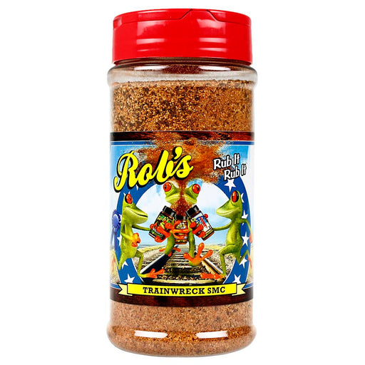 Rob's Smokin Lemon Pepper Rub 12 Oz Bottle All Purpose Seasoning