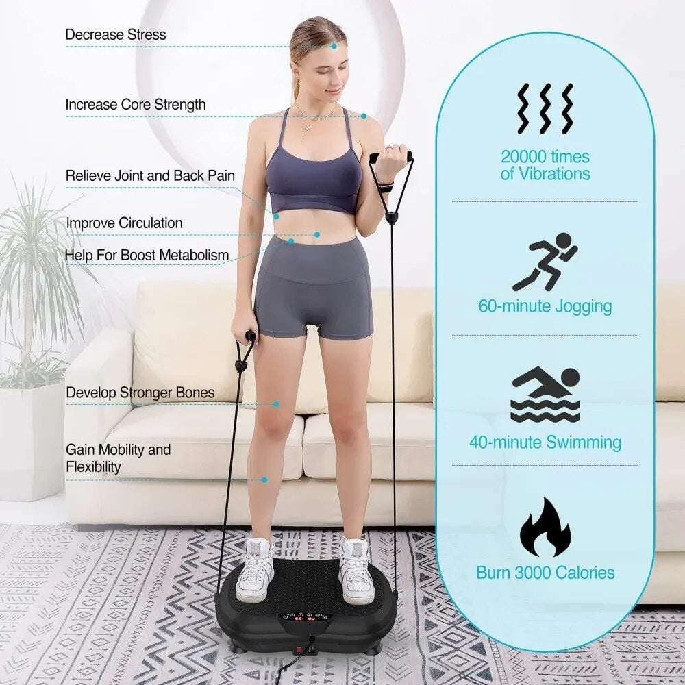 VibraTone™: Ultimate Whole Body Vibration Fitness Platform - HomeReachLifestyle.com product image